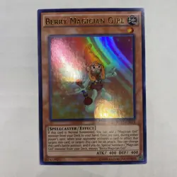 Yu-Gi-Oh Card: Berry Magician Girl MVP1-EN014 Ultra Rare 1st Edition! NM - Image 1