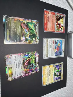 Pokemon Tcg Ex And Lvl X Lot Of 5 Lp And Nm Cards Bundle - Image 1