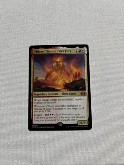 Phlage, Titan of Fire's Fury Modern Horizons 3 MTG Card, Near Mint Condition - Image 1