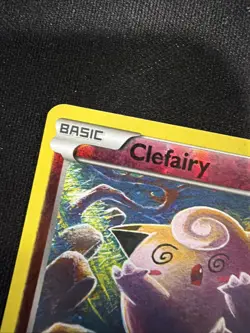 Pokemon TCG Clefairy Card 81/122 Reverse Holo, Regular Breakpoint - Image 4