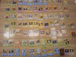 Vintage Pokemon Cards: Base/Jungle/Fossil/Base Set 2 + Holos. 150+ Cards - Image 1