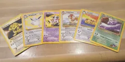 Vintage Pokemon Cards: Base/Jungle/Fossil/Base Set 2 + Holos. 150+ Cards - Image 5