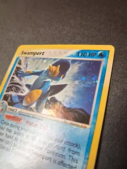 Pokemon Swampert Holo Card 13/109 Ruby and Sapphire TCG - Image 2