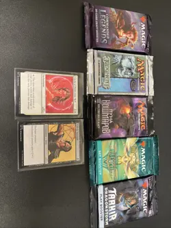 MTG Lot 5 Sealed Packs And Two 30th Anniversary Cards MTG Lot #3 - Image 1