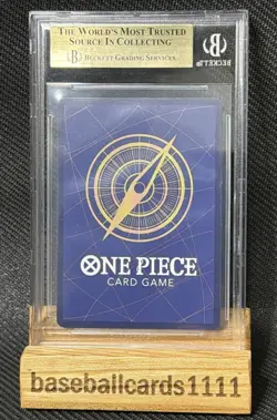 Bartholomew Kuma OP12-119 Alt Art BGS 9.5 One Piece Trading Card English P1 - Image 2