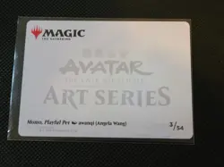 Momo, Playful Pet (Art Series Card) - #3/54 - Avatar: The Last Airbender - Image 2