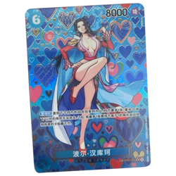 One Piece TCG Boa Hancock OP07-051 SP Chinese Trading Card Collection - Image 1
