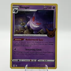 Gengar 066/196 Trick or Trade 2023 Holo Pokemon Card - Image 1