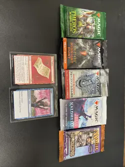 MTG Lot 5 Sealed Packs And Two 30th Anniversary Cards MTG Lot #2 - Image 1