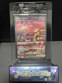 Pokemon Card Mew EX 053 Rare 151 UPC Scarlet & Violet Promo Holo SEALED - Image 1