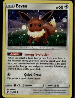Eevee - (Cosmos Holo) Promo Miscellaneous Cards & Products 101/149 NM - Image 1