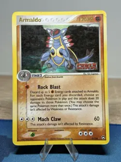 Armaldo 3/108 Ex Power Keepers Reverse Holo Foil Stamped Pokemon Card MP - Image 1