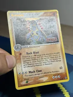 Armaldo 3/108 Ex Power Keepers Reverse Holo Foil Stamped Pokemon Card MP - Image 4