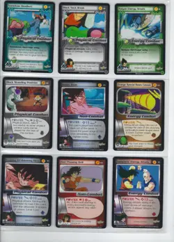 Dragon Ball Z CCG Vintage Binder | 317 Unique Cards near MINT! - Image 2