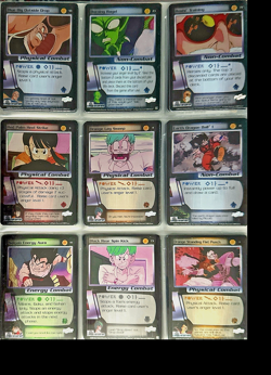 Dragon Ball Z CCG Vintage Binder | 317 Unique Cards near MINT! - Image 4