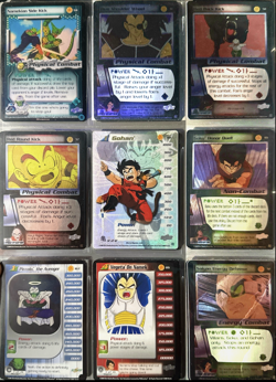 Dragon Ball Z CCG Vintage Binder | 317 Unique Cards near MINT! - Image 5