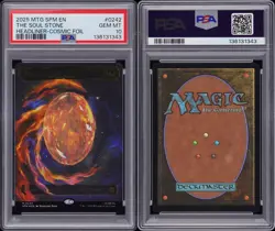 The Soul Stone 0242 Cosmic Foil - Spiderman - Magic The Gathering - PSA 10 - Image 4