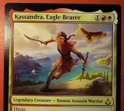 MAGIC, MTG: KASSANDRA, EAGLE BEARER, ACR, NM #0059, MYTHIC, REGULAR FINISH - Image 2