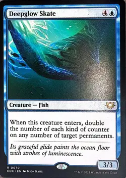 Deepglow Skate Non- Foil R Commander: Edge of Eternities 70 NM - Image 1