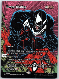 Savage Beating (Borderless) M Marvel Universe Eternal-Legal 26 - Image 1