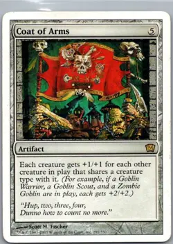 #291 Coat of Arms 9th Edition Rare - Image 1