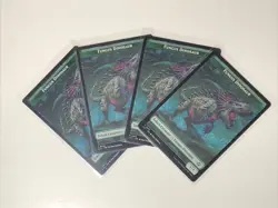 4x Fungus Dinosaur Token (Non-foil) Lost Caverns of Ixalan 0012 Token MTG - Image 1