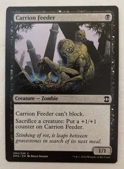 1x Carrion Feeder Eternal Masters MTG Magic the Gathering LP - Image 1
