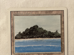 1x Tropical Island Dual Land Revised Edition MTG Magic the Gathering LP - Image 2
