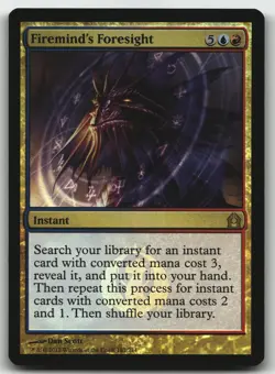 Firemind's Foresight foil R Return to Ravnica 162 LP - Image 1