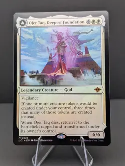 Ojer Taq, Deepest Foundation The Lost Caverns of Ixalan Foil Mythic NM - Image 1