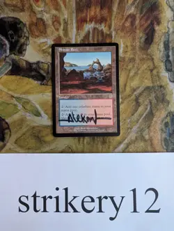 Shivan Reef - Apocalypse - Signed by Rob Alexander - MTG - Image 1