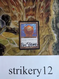 Thran Dynamo - Urza's Destiny - Signed by Ron Spears - MTG - Image 1