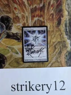 Coldsteel Heart - Coldsnap - Signed by Mark Romanoski - MTG - Image 1