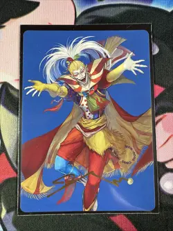 MTG Kefka, Court Mage (Art Series ) #46/53 Final Fantasy Signature Stamp - Image 1