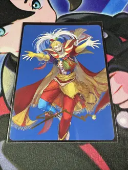 MTG Kefka, Court Mage (Art Series ) #46/53 Final Fantasy Signature Stamp - Image 4