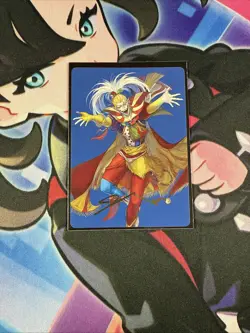 MTG Kefka, Court Mage (Art Series ) #46/53 Final Fantasy Signature Stamp - Image 5