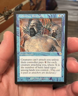 Collective Restraint MtG Invasion LP Magic The Gathering - Image 1