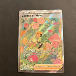 Gardenia's Vigor GG61/GG70 Pokemon Crown Zenith: Galarian Gallery Ultra Rare NM - Image 1