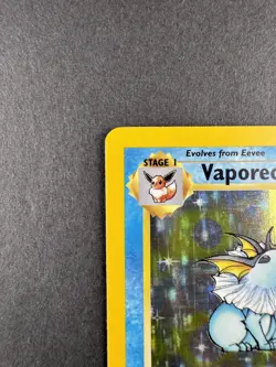 Vaporeon 1st Edition Holo 1999 Pokemon Jungle 12/64 - Image 3