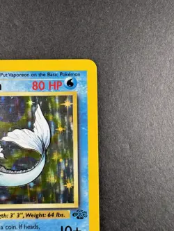 Vaporeon 1st Edition Holo 1999 Pokemon Jungle 12/64 - Image 4