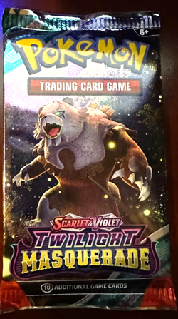 Pokemon Twilight Masquerade - 4 (Four) -Factory Sealed Pack Bundle - English - Image 3