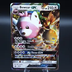 Bewear GX - SM34 Holo Promo (Black Star Promo) LP - Pokemon TCG - Image 1
