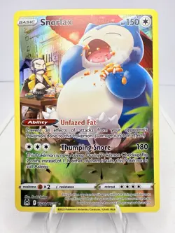 Snorlax #TG10/TG30 Lost Origin Trainer Gallery | Holo Ultra Rare Pokemon TCG NM - Image 1