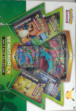 Pokemon TCG Venusaur EX Box 20th Anniversary Red & Blue Collection Generations - Image 1