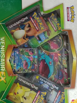 Pokemon TCG Venusaur EX Box 20th Anniversary Red & Blue Collection Generations - Image 3