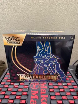 Pokemon TCG: Mega Evolution Elite Trainer Box (Mega Lucario) ME01 A - Image 1