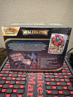 Pokemon TCG: Mega Evolution Elite Trainer Box (Mega Lucario) ME01 A - Image 3