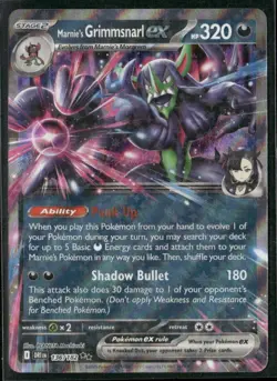 Pokemon SV10: Destined Rivals Marine's Grimmsnarl ex #136/182 - Image 1