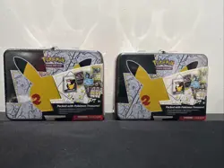 Pokemon 25th Anniversary Celebrations Collector’s Chest Lunch Box Lot Of 2 - Image 1