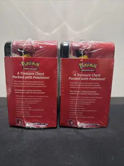 Pokemon 25th Anniversary Celebrations Collector’s Chest Lunch Box Lot Of 2 - Image 2